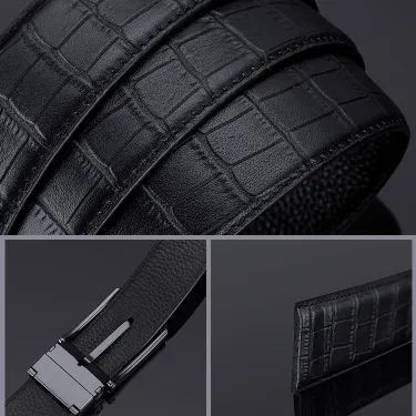 LINEAR EDGE MEN'S BELT